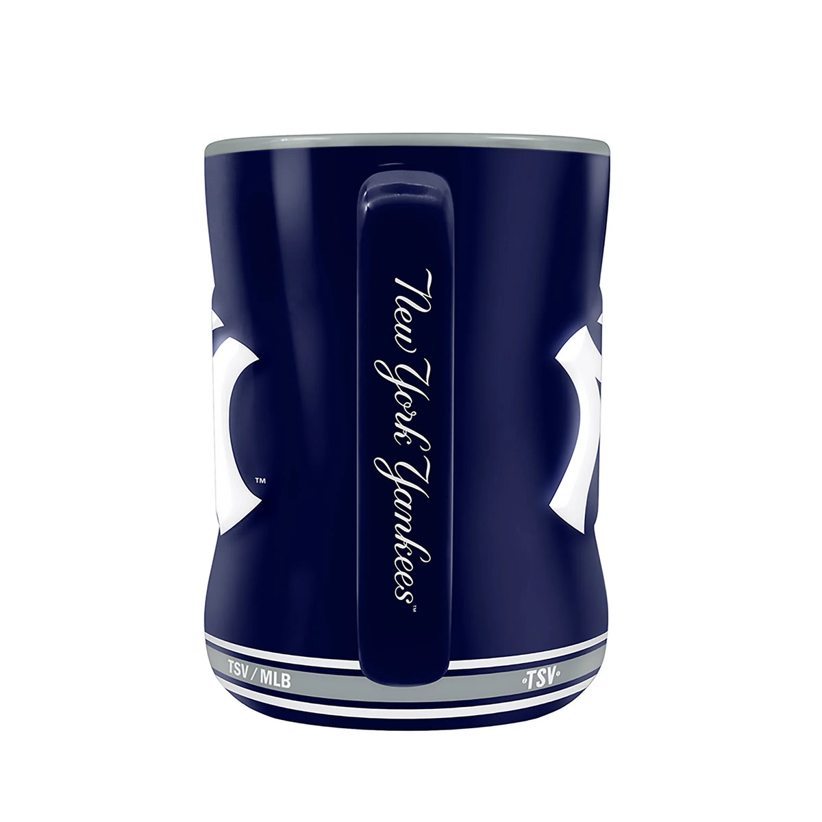 New York Yankees MLB Inglasco 14oz Team Crest Sculpted Mug product image 2, provided for visual reference and product detail