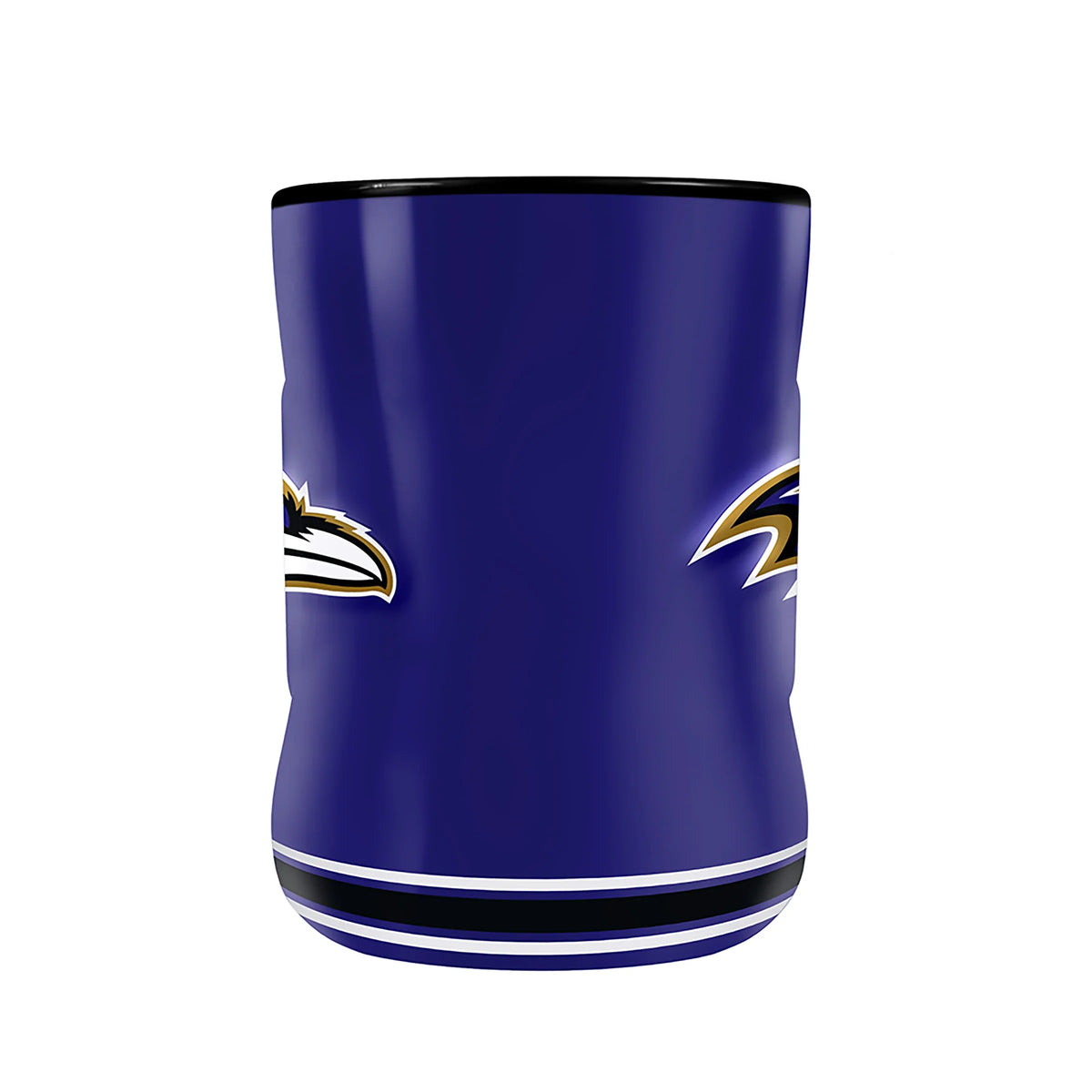 Baltimore Ravens NFL TSV 14oz Purple Team Crest Sculpted Mug product image 4, provided for visual reference and product