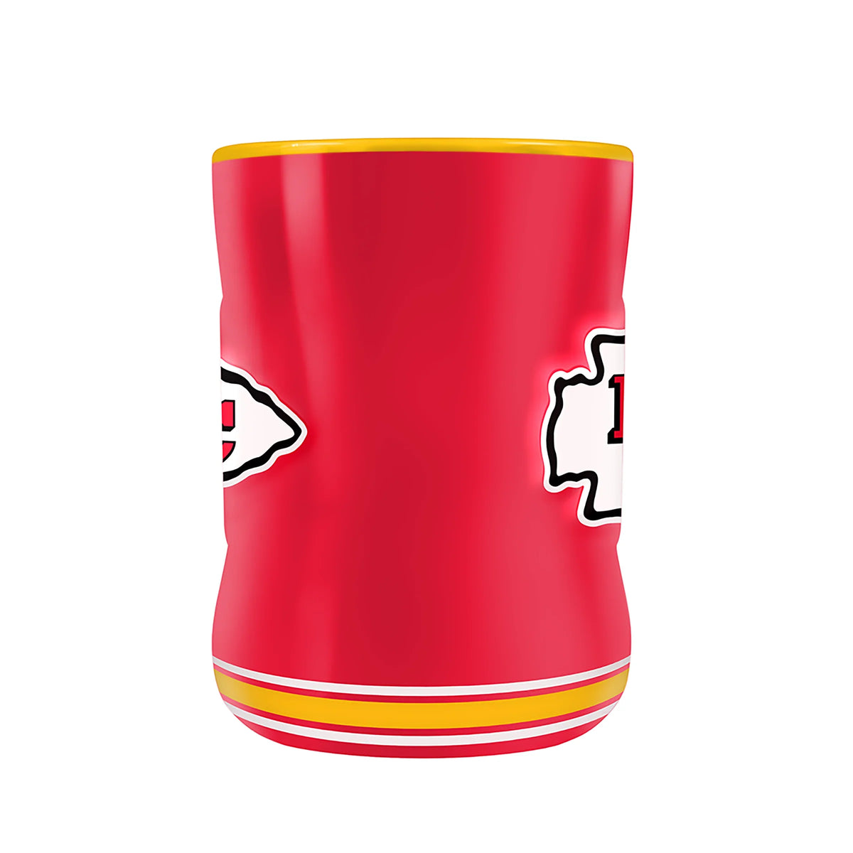 Kansas City Chiefs NFL TSV 14oz Red Team Crest Sculpted Coffee Mug product image 4, provided for visual reference and