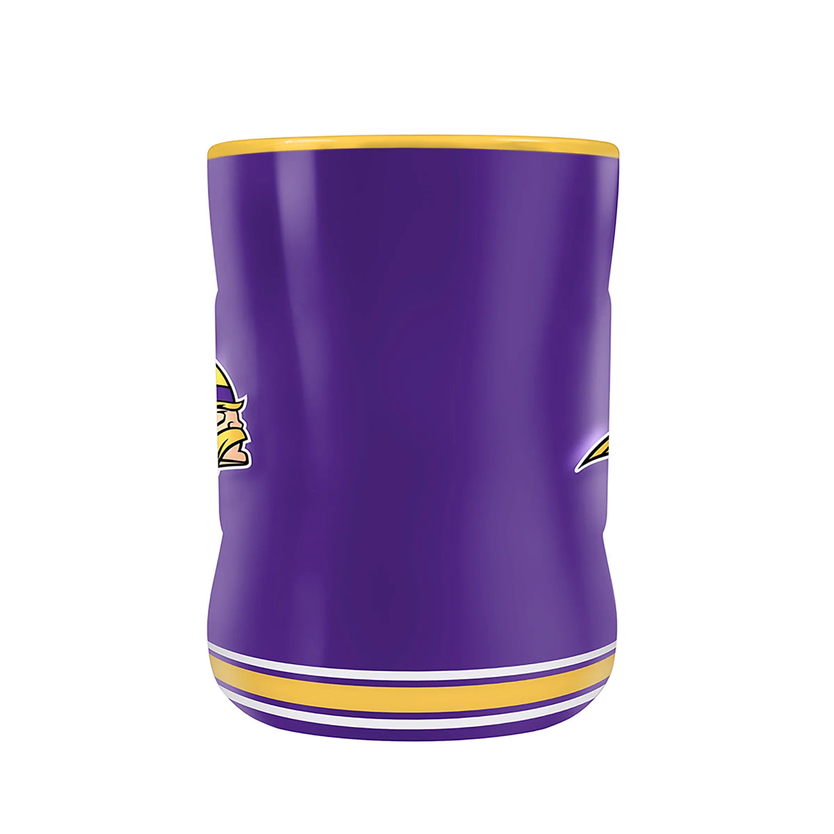 Minnesota Vikings NFL TSV 14oz Purple Team Crest Sculpted Coffee Mug product image 4, provided for visual reference and