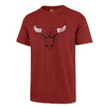 Chicago Bulls Red Rescue Grit Scrum T-Shirt product image 1, provided for visual reference and product detail review
