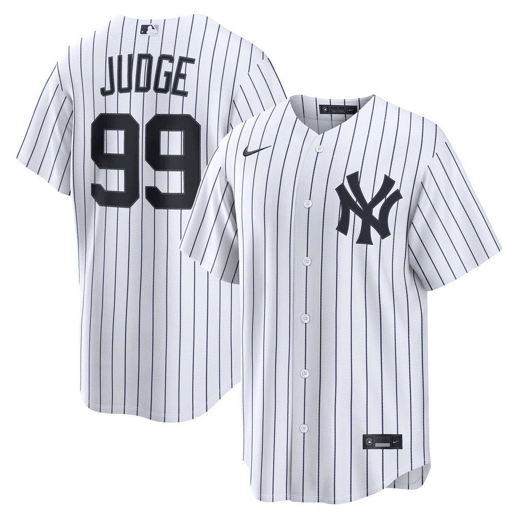 Aaron Judge New York Yankees MLB Nike Men White Replica Jersey product image 3, provided for visual reference and product