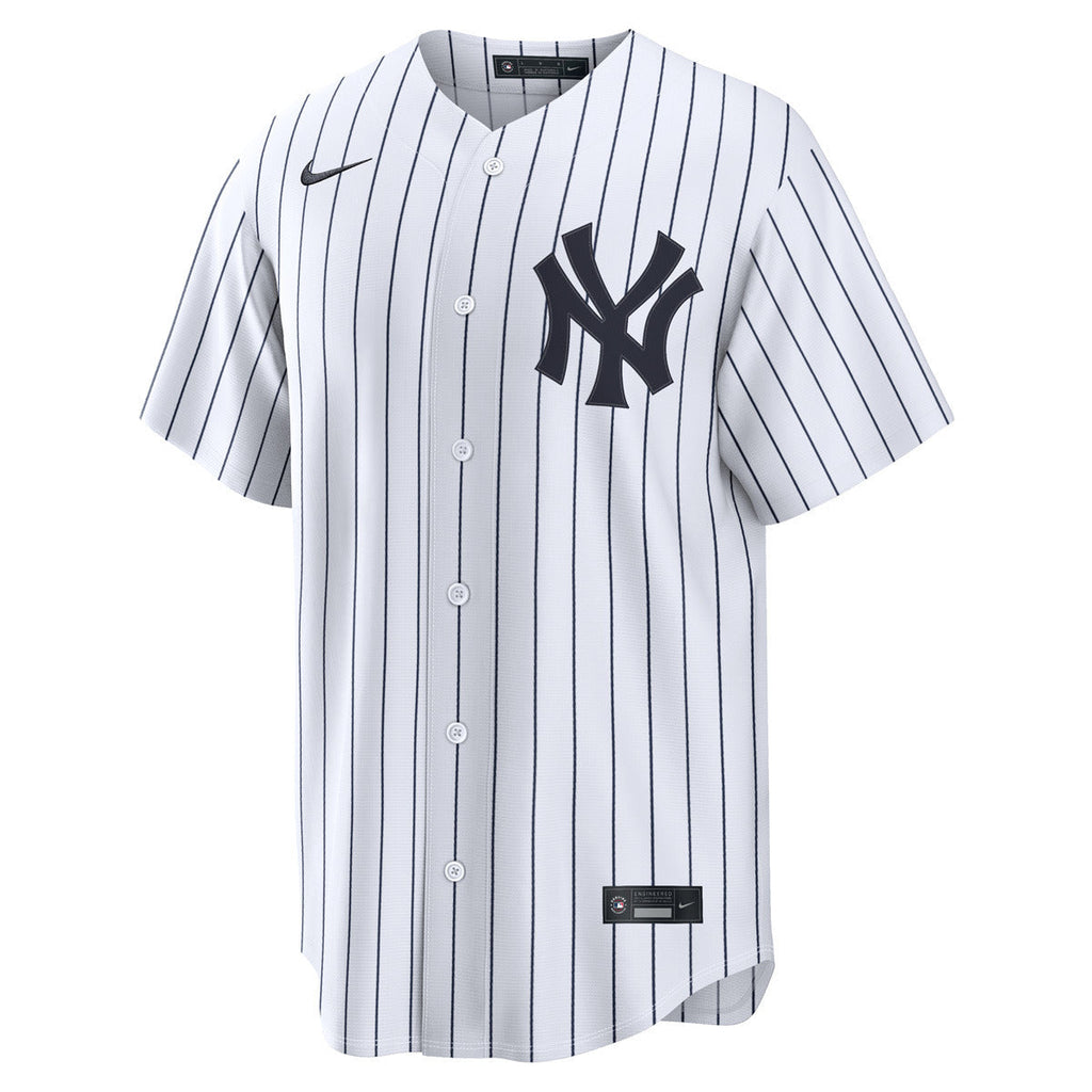 Aaron Judge New York Yankees MLB Nike Men White Replica Jersey product image 2, provided for visual reference and product