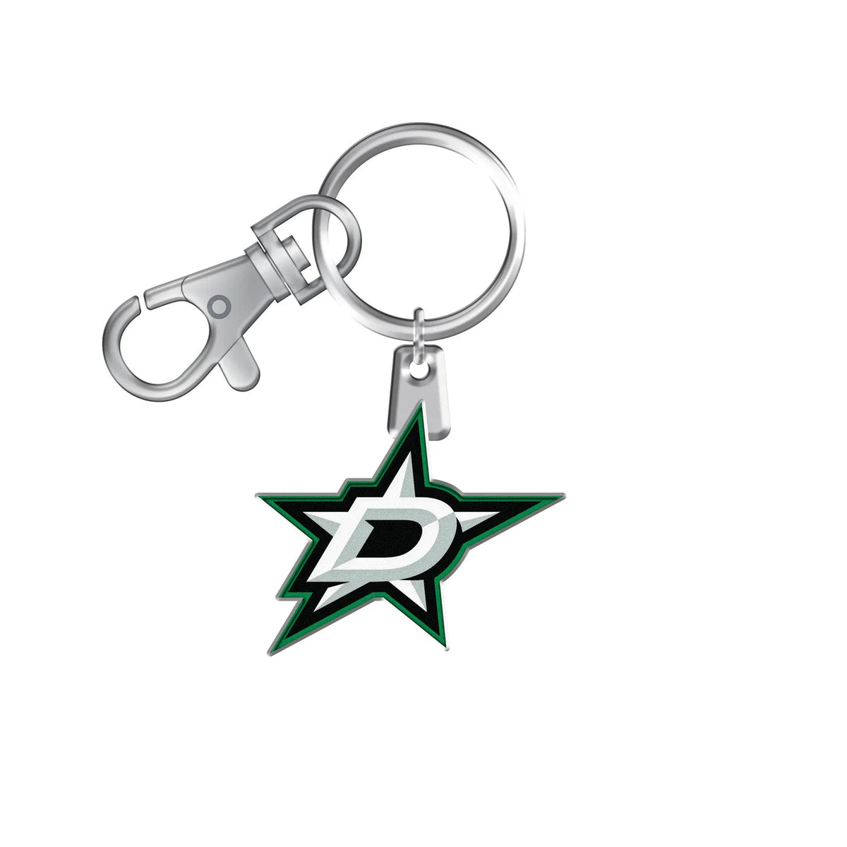 Dallas Stars NHL TSV Team Logo Keychain product image 1, provided for visual reference and product detail review