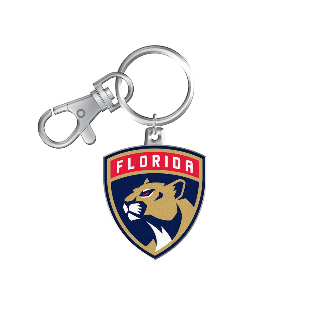 Florida Panthers NHL TSV Team Logo Keychain product image 1, provided for visual reference and product detail review