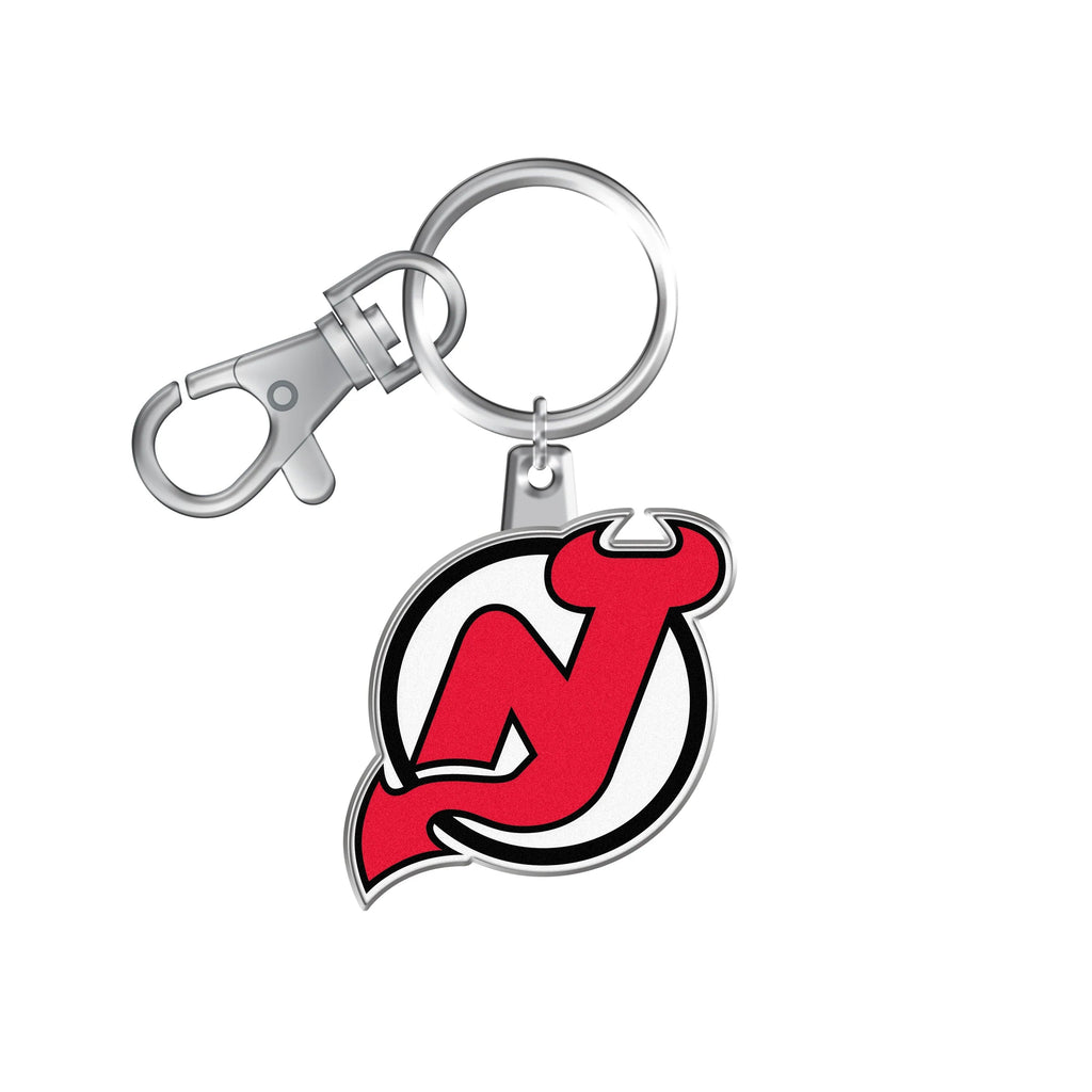 New Jersey Devils NHL TSV Team Logo Keychain product image 1, provided for visual reference and product detail review