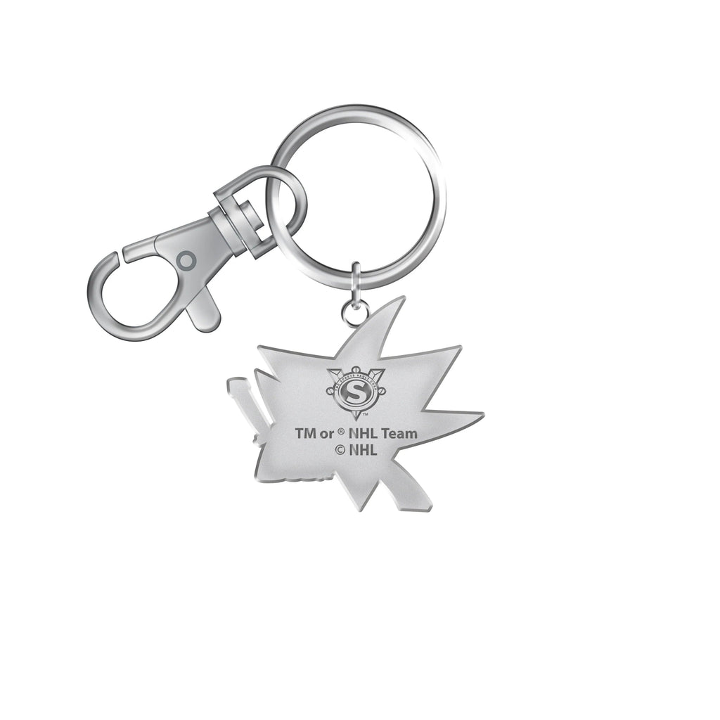 San Jose Sharks NHL TSV Team Logo Keychain product image 2, provided for visual reference and product detail review
