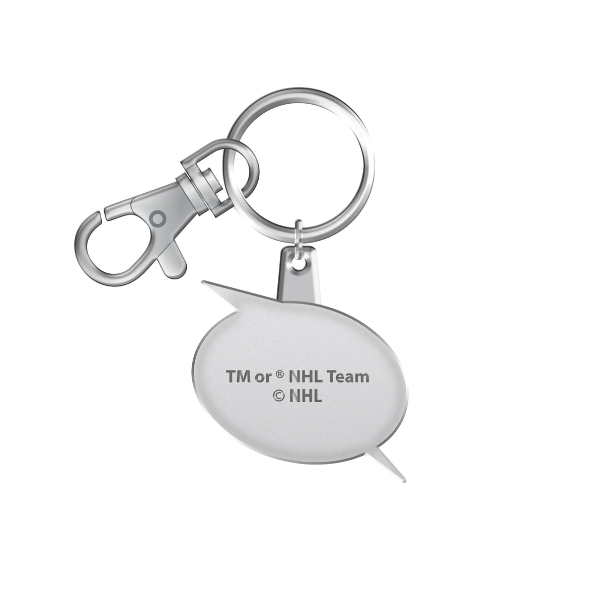 Tampa Bay Lightning NHL TSV Team Logo Keychain product image 2, provided for visual reference and product detail review