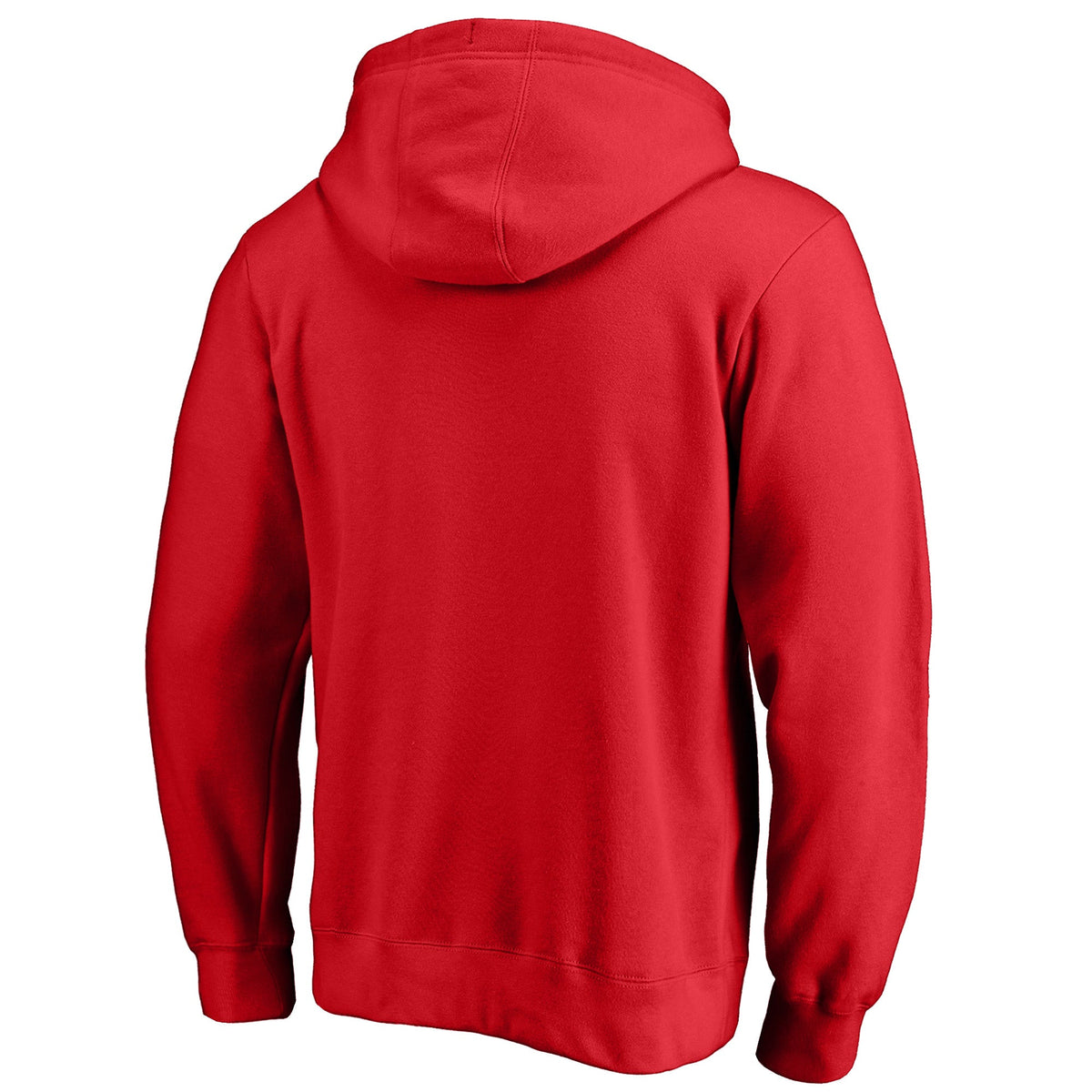 Chicago Bulls Red Primary Logo Fanatics Hoodie product image 3, provided for visual reference and product detail review