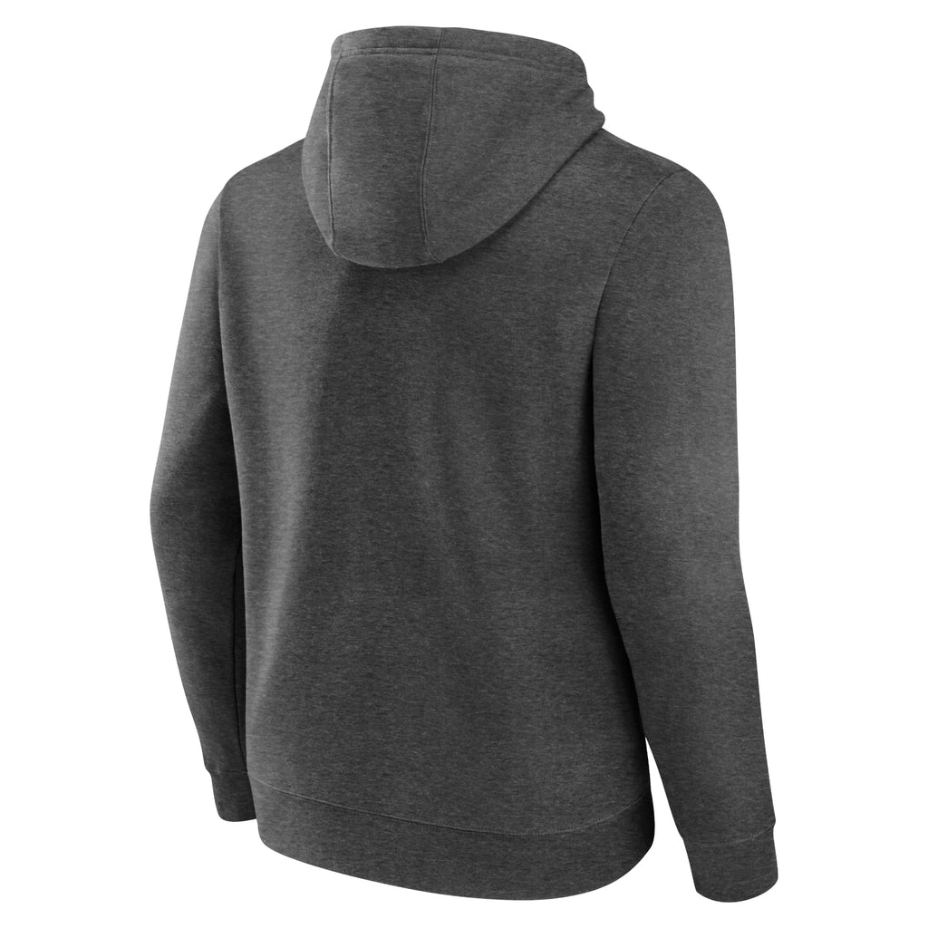 Chicago Bulls Grey Tri-Blend Hoody product image 2, provided for visual reference and product detail review