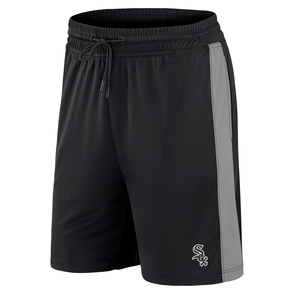 Chicago White Sox Black Iconic Poly Short product image 2, provided for visual reference and product detail review