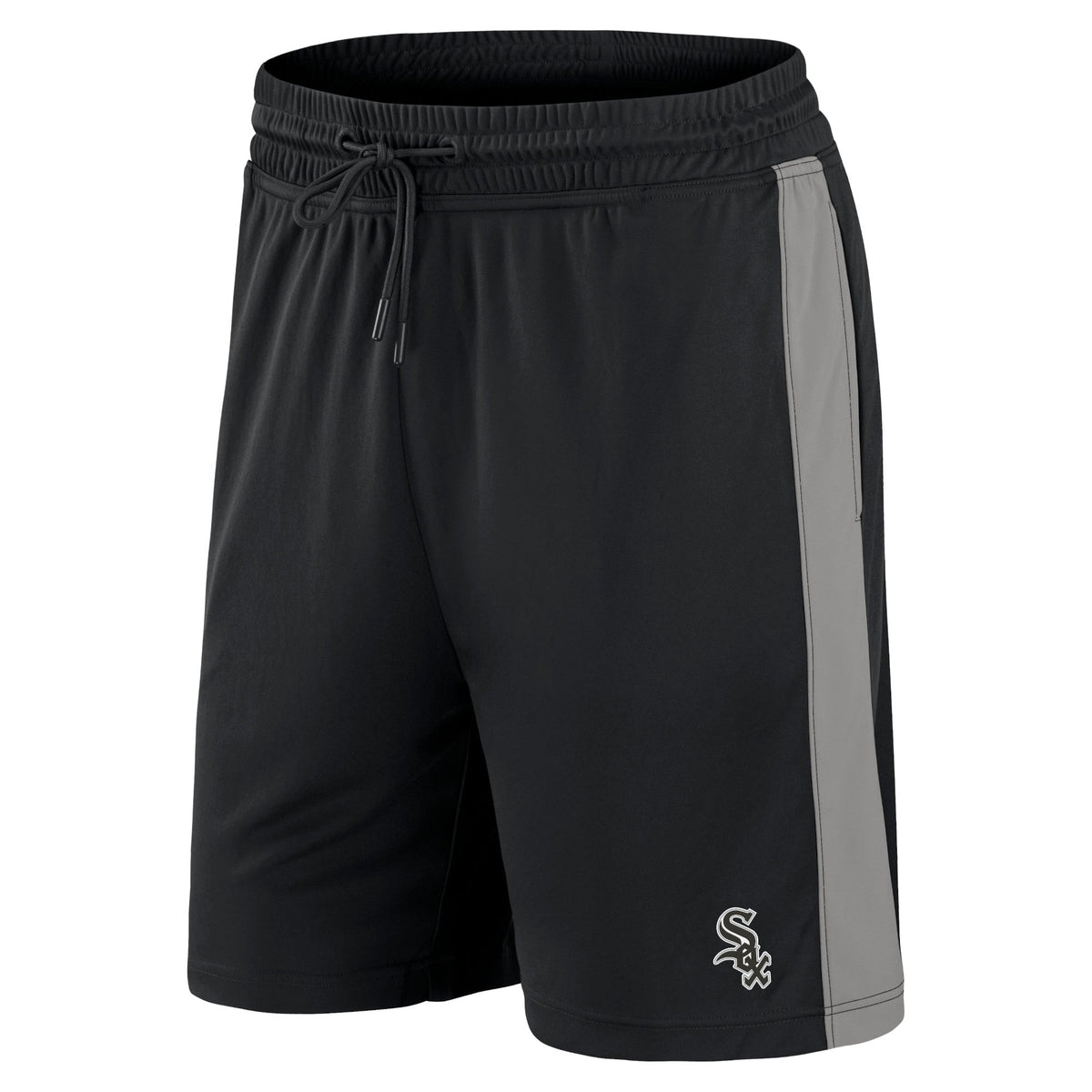 Chicago White Sox Black Iconic Poly Short product image 2, provided for visual reference and product detail review