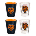 Chicago Bears Shot Glasses - Set Of 4 product image 1, provided for visual reference and product detail review
