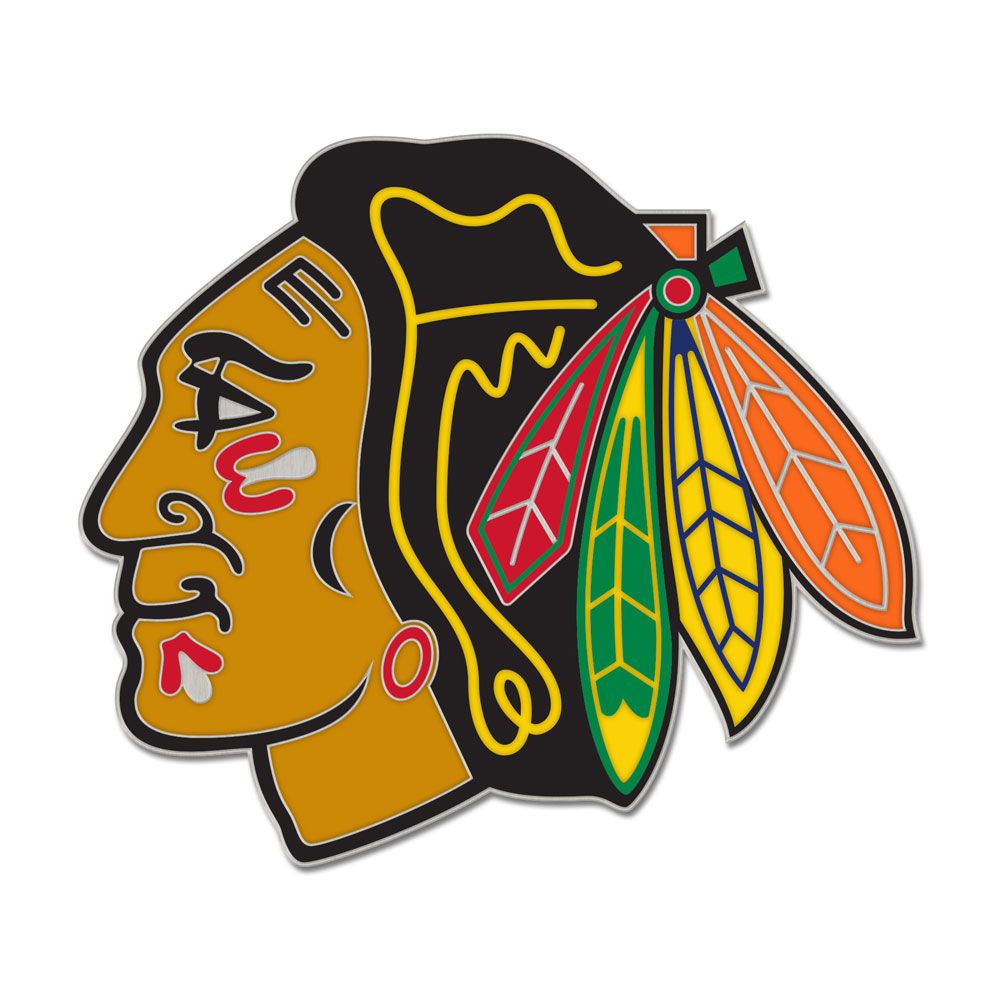 Chicago Blackhawks NHL WinCraft Collector Enamel Pin product image 1, provided for visual reference and product detail review