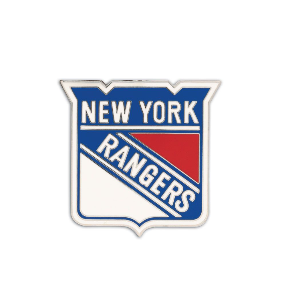 New York Rangers NHL WinCraft Collector Enamel Pin product image 1, provided for visual reference and product detail review