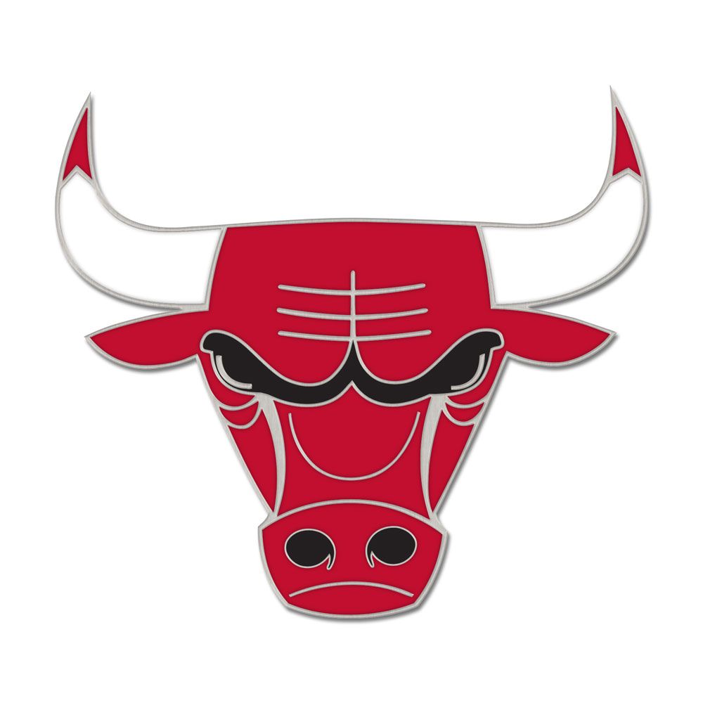 Chicago Bulls NBA WinCraft Collector Enamel Pin product image 1, provided for visual reference and product detail review
