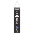 Chicago White Sox 8" x 32" Wool Banner product image 1, provided for visual reference and product detail review