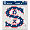 Chicago White Sox Cooperstown SOX 8" x 8" Perfect Cut Decal product image 1, provided for visual reference and product