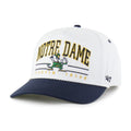 Notre-Dame Fighting Irish NCAA 47 Brand Men White Roscoe Rope Two Tone Hitch Snapback Hat product image 1, provided for