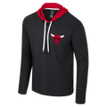 Chicago Bulls Tradition Stadium Essentials Long Sleeve Hood T-Shirt product image 1, provided for visual reference and