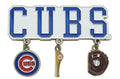 Chicago Cubs Dangle Magnet 3 Inch product image 1, provided for visual reference and product detail review