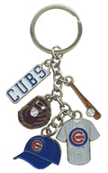 Chicago Cubs Dangle Keychain product image 1, provided for visual reference and product detail review