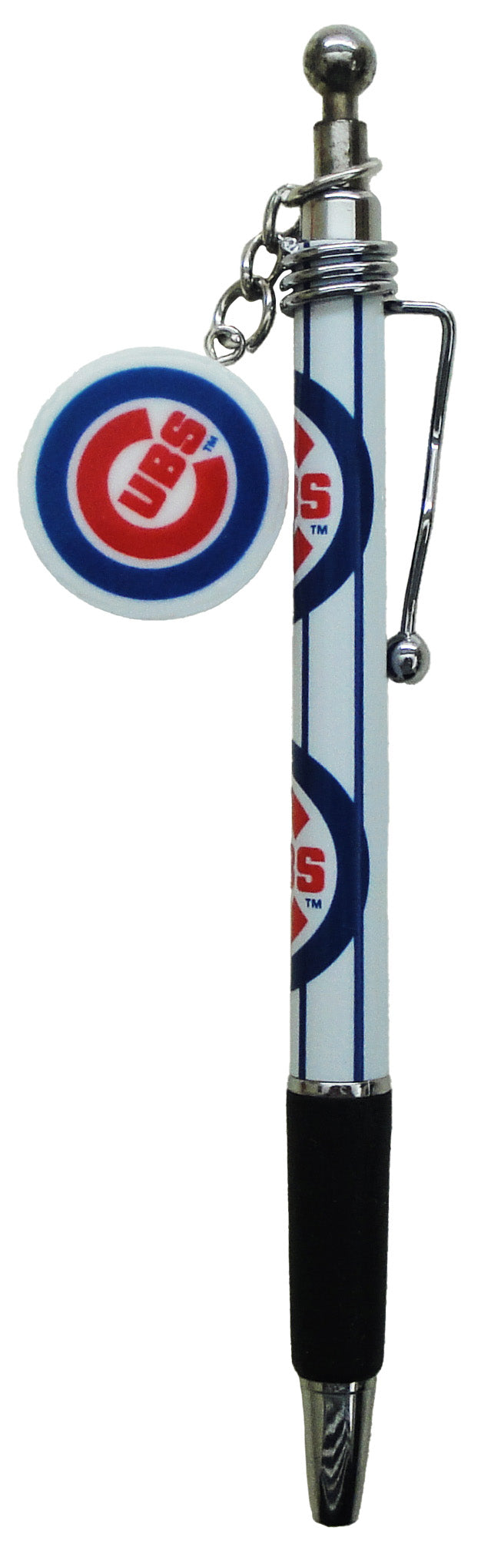 Chicago Cubs Dangle Pinstripe Pen product image 1, provided for visual reference and product detail review