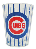 Chicago Cubs Pinstripe Shot Glass product image 1, provided for visual reference and product detail review