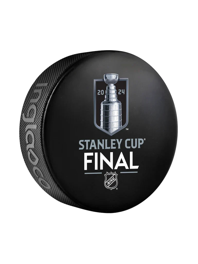 Stanley Cup Playoffs FInal 2024 NHL Inglasco Basic Souvenir Hockey Puck product image 1, provided for visual reference and