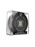 Anaheim Ducks NHL Inglasco 30th Anniversary 2023-24 Officially Licensed Game Hockey Puck product image 1, provided for