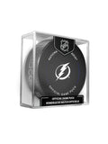 Tampa Bay Lightning NHL Inglasco 2025-26 Officially Licensed Game Hockey Puck product image 1, provided for visual reference