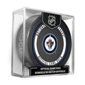 Winnipeg Jets NHL Inglasco 2026-27 Officially Licensed Game Hockey Puck product image 1, provided for visual reference and