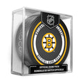Boston Bruins NHL Inglasco 2026-27 Officially Licensed Game Hockey Puck product image 1, provided for visual reference and
