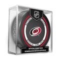 Carolina Hurricanes NHL Inglasco 2026-27 Officially Licensed Game Hockey Puck product image 1, provided for visual reference