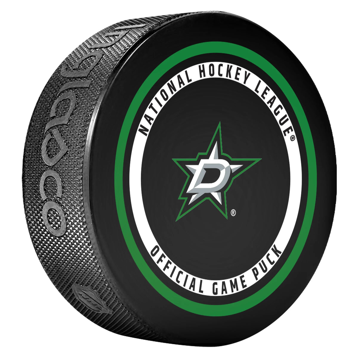 Dallas Stars NHL Inglasco 2026-27 Officially Licensed Game Hockey Puck product image 2, provided for visual reference and