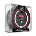 Florida Panthers NHL Inglasco 2026-27 Officially Licensed Game Hockey Puck product image 1, provided for visual reference