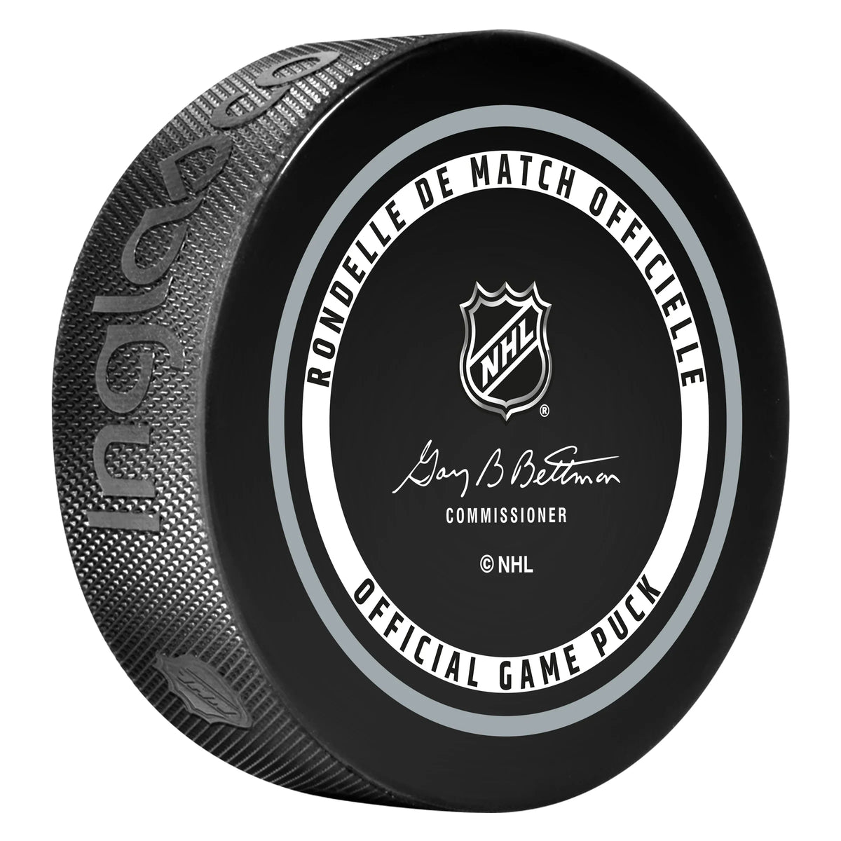Montreal Canadiens NHL Inglasco 2026-27 Officially Licensed Game Hockey Puck product image 2, provided for visual reference