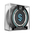 Seattle Kraken NHL Inglasco 2026-27 Officially Licensed Game Hockey Puck product image 1, provided for visual reference and