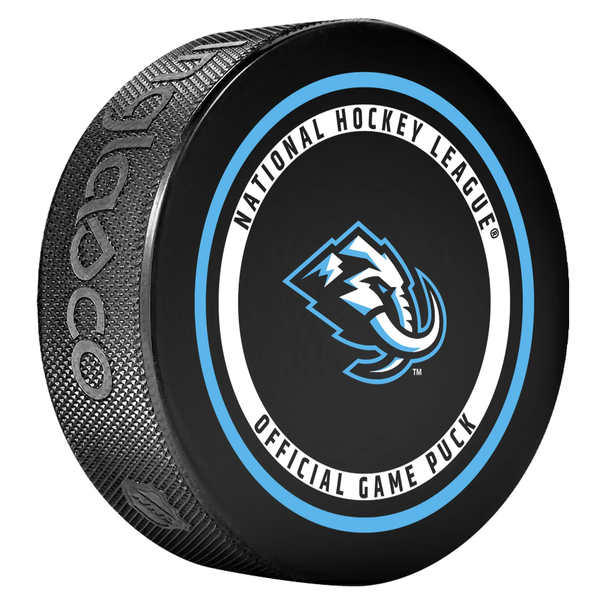 Utah Mammoth NHL Inglasco 2026-27 Officially Licensed Game Hockey Puck product image 2, provided for visual reference and