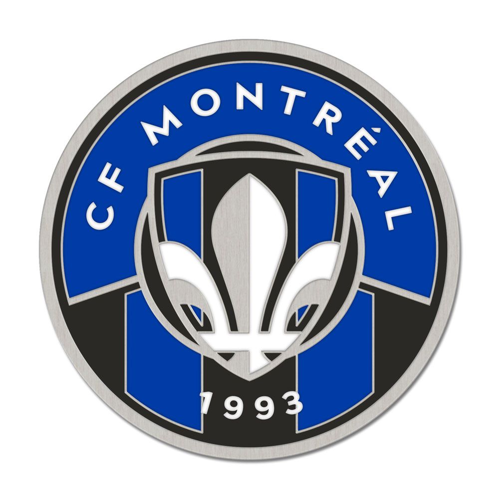 CF Montreal MLS WinCraft Collector Enamel Pin product image 1, provided for visual reference and product detail review
