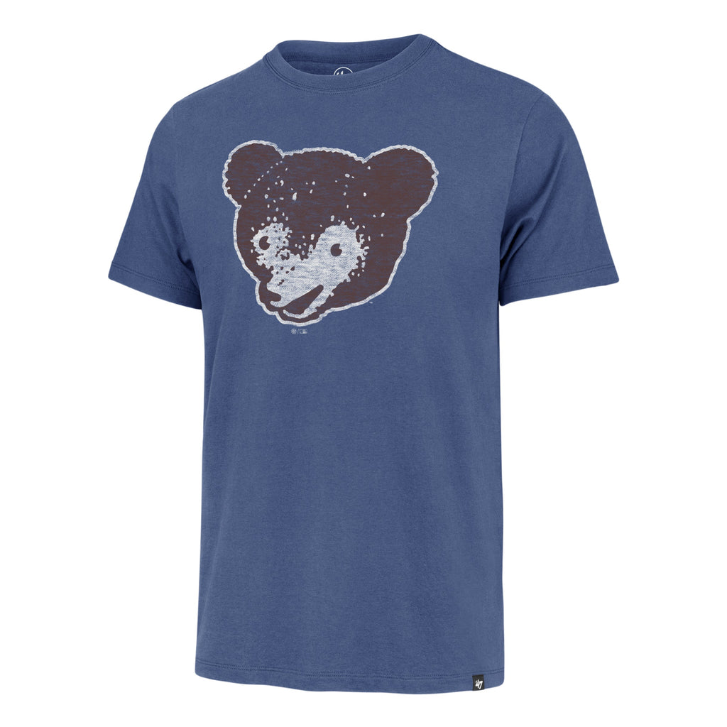 Chicago Cubs Cadet Blue Premier Franklin T-Shirt product image 1, provided for visual reference and product detail review
