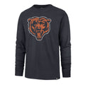 Chicago Bears '47 Franklin Navy Long Sleeve T-Shirt product image 1, provided for visual reference and product detail review