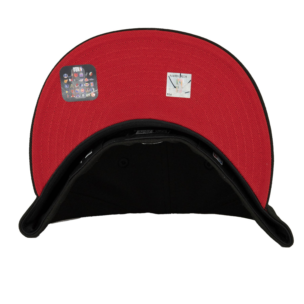 Chicago Bulls Black/Red Sugar Skull New Era 59FIFTY Fitted Hat product image 6, provided for visual reference and product