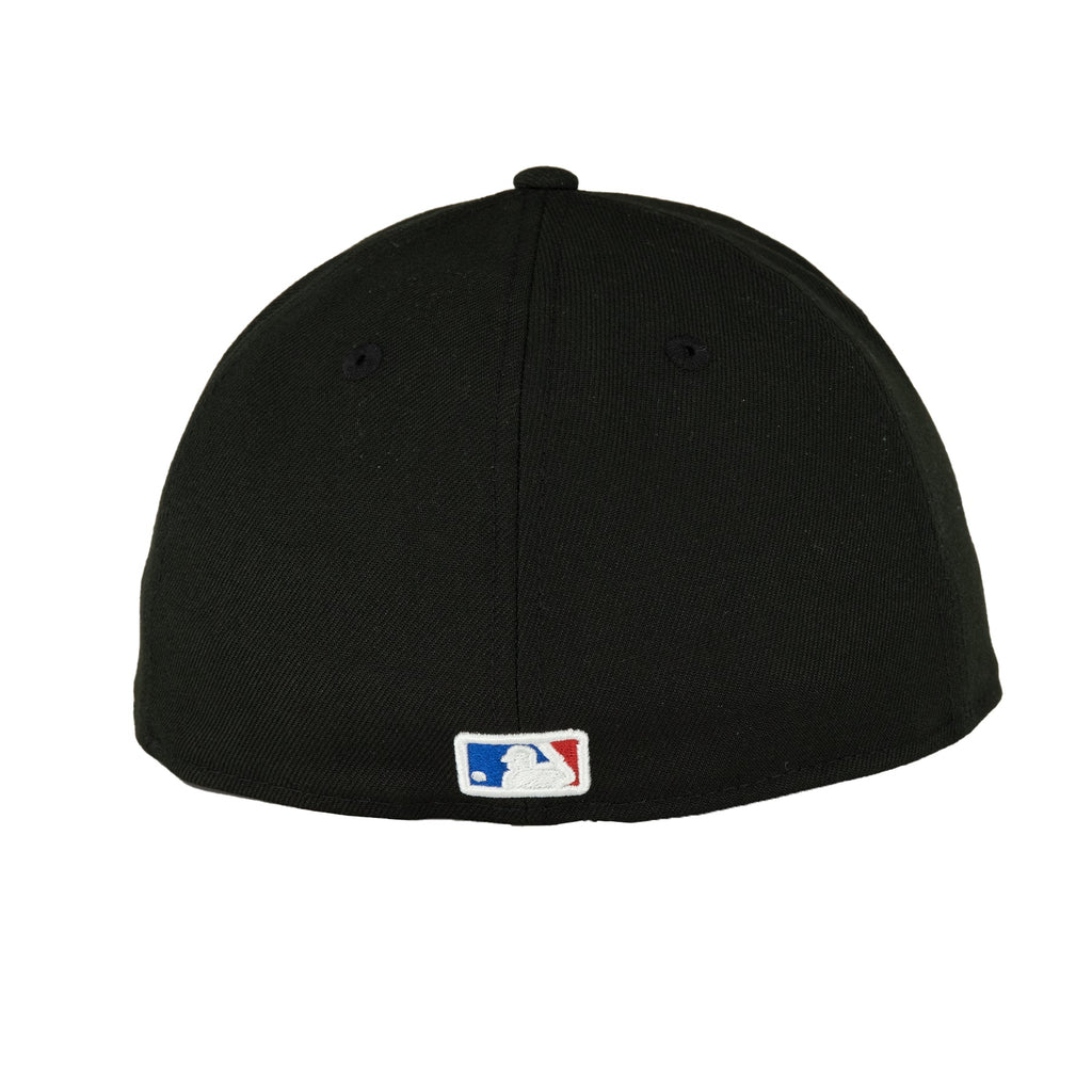 Chicago Cubs Black/Royal Sugar Skull New Era 59FIFTY Fitted Hat product image 7, provided for visual reference and product