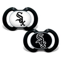 Chicago White Sox Pacifiers 2 Pack Set product image 1, provided for visual reference and product detail review
