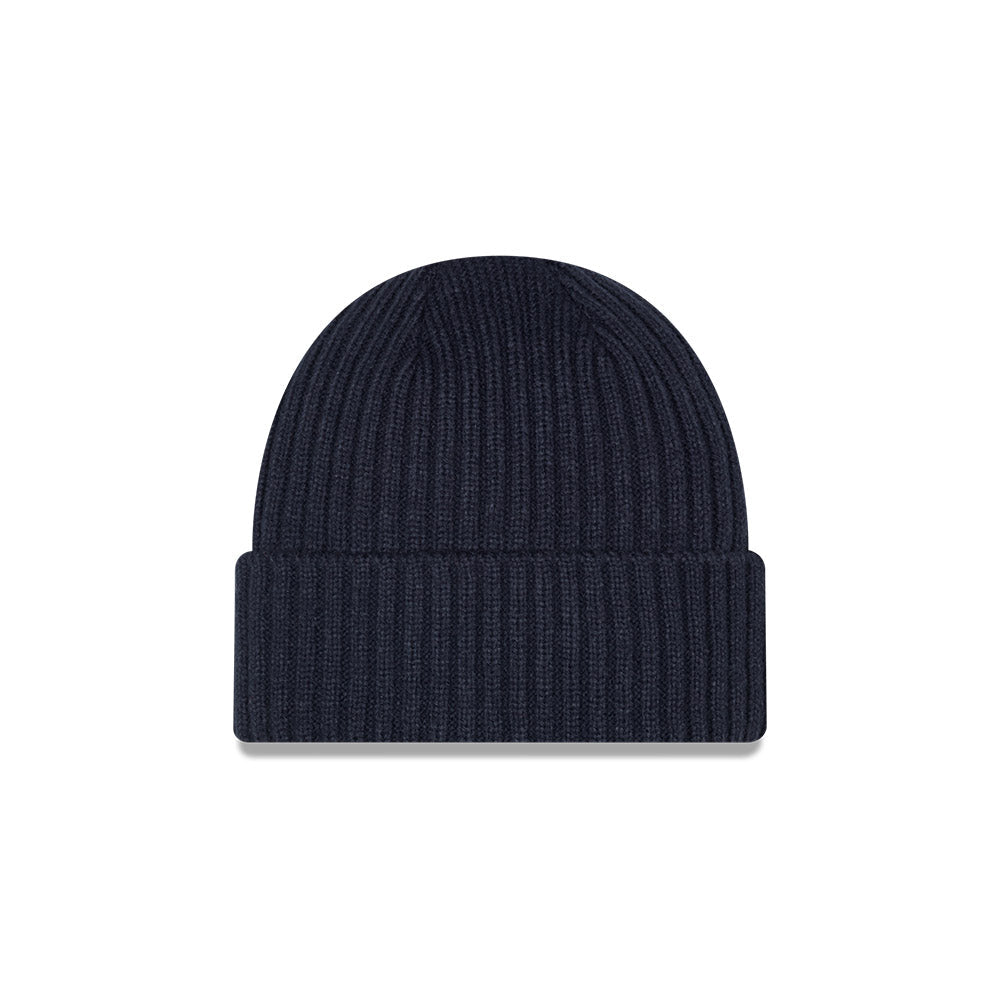 Chicago Bears Core Classic Navy C Cuffed Knit Hat product image 2, provided for visual reference and product detail review