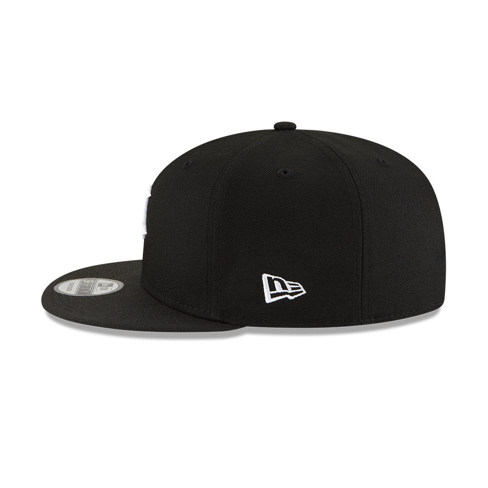 Detroit Tigers New Era 9FIFTY Black Snapback Hat product image 5, provided for visual reference and product detail review