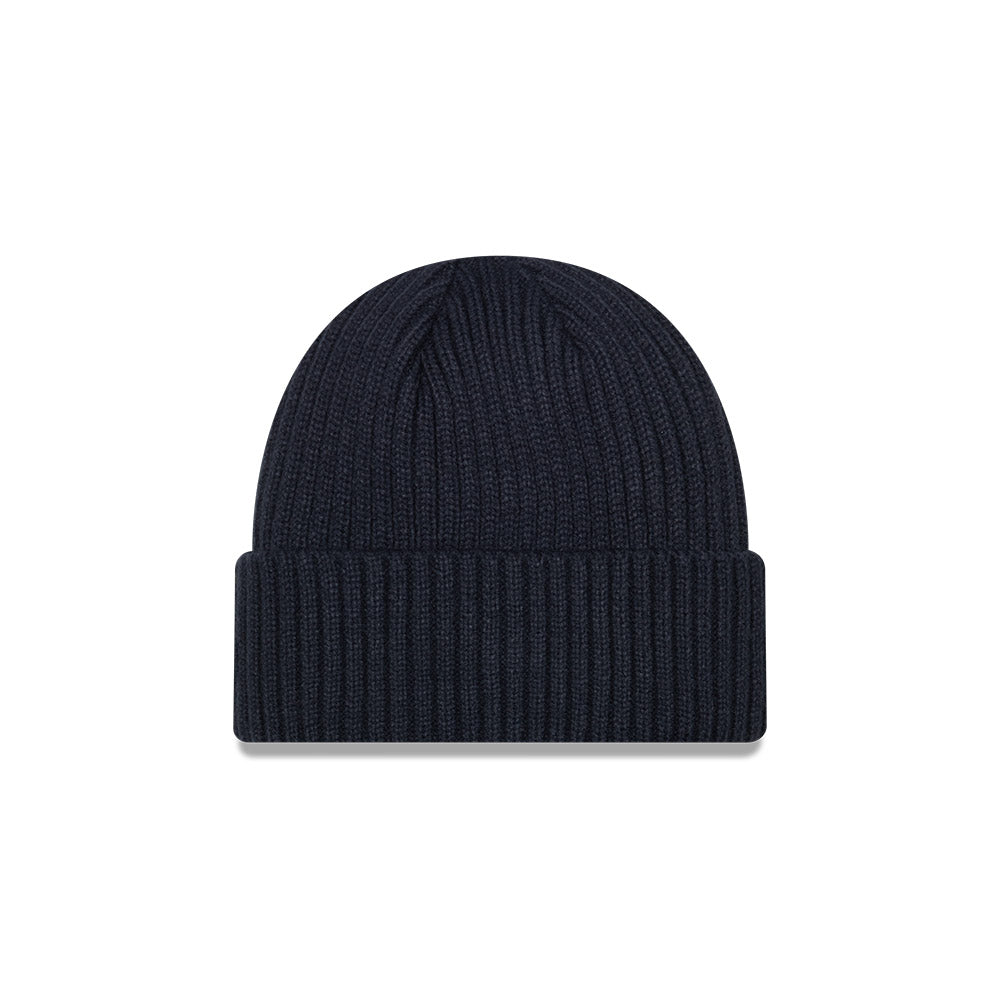 Chicago Bears Retro Navy Core Classic Cuffed Knit Hat product image 2, provided for visual reference and product detail