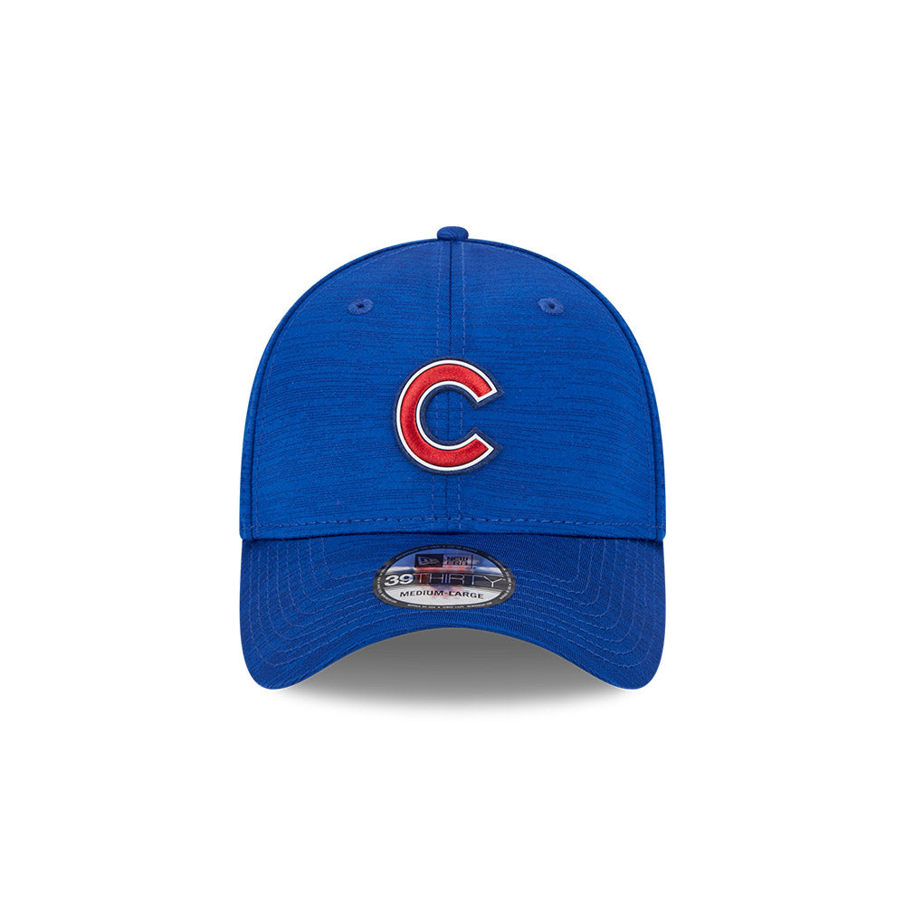 Chicago Cubs Royal C Clubhouse New Era 39THIRTY Flex Fit Hat product image 2, provided for visual reference and product