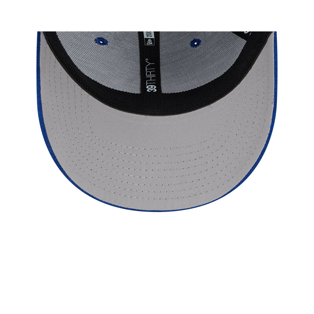 Chicago Cubs Royal C Clubhouse New Era 39THIRTY Flex Fit Hat product image 7, provided for visual reference and product